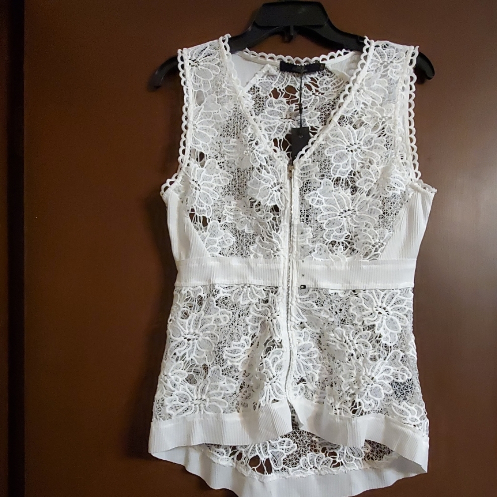 Lace vest